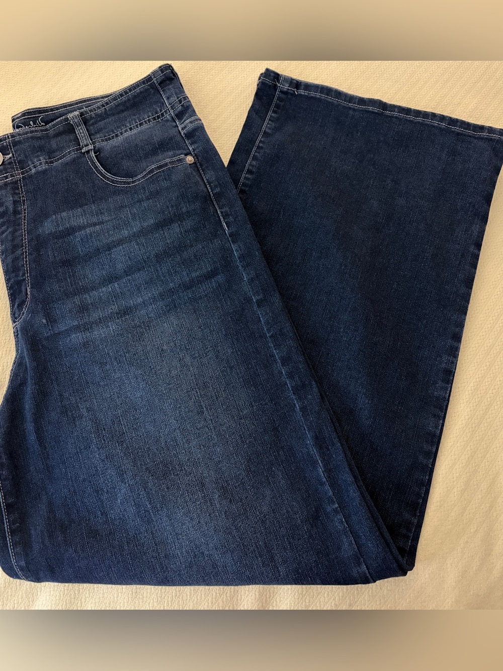 Gloria Vanderbilt Dark Blue Bootcut Jeans